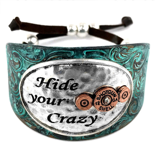 Western Peak Hide Your Crazy Patina Bracelet